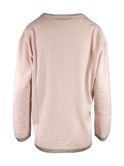 maglia donna over rosa Gran Sasso | 57272-14070210